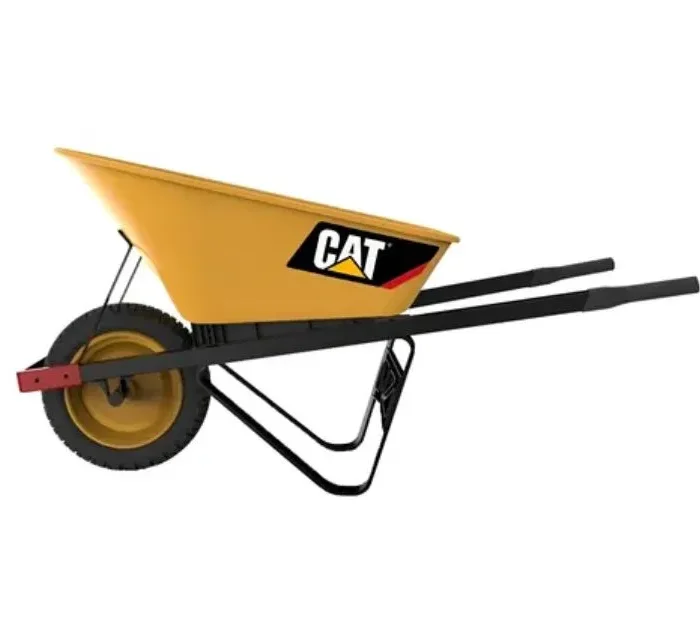 Carretilla De Acero 170 Lts hasta 250 Kg Caterpillar