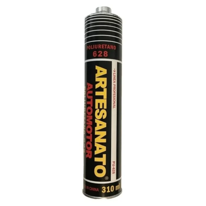 Sellador Poliuretano Artesanato 628 Parabrisas Negro Cartucho X 310ml